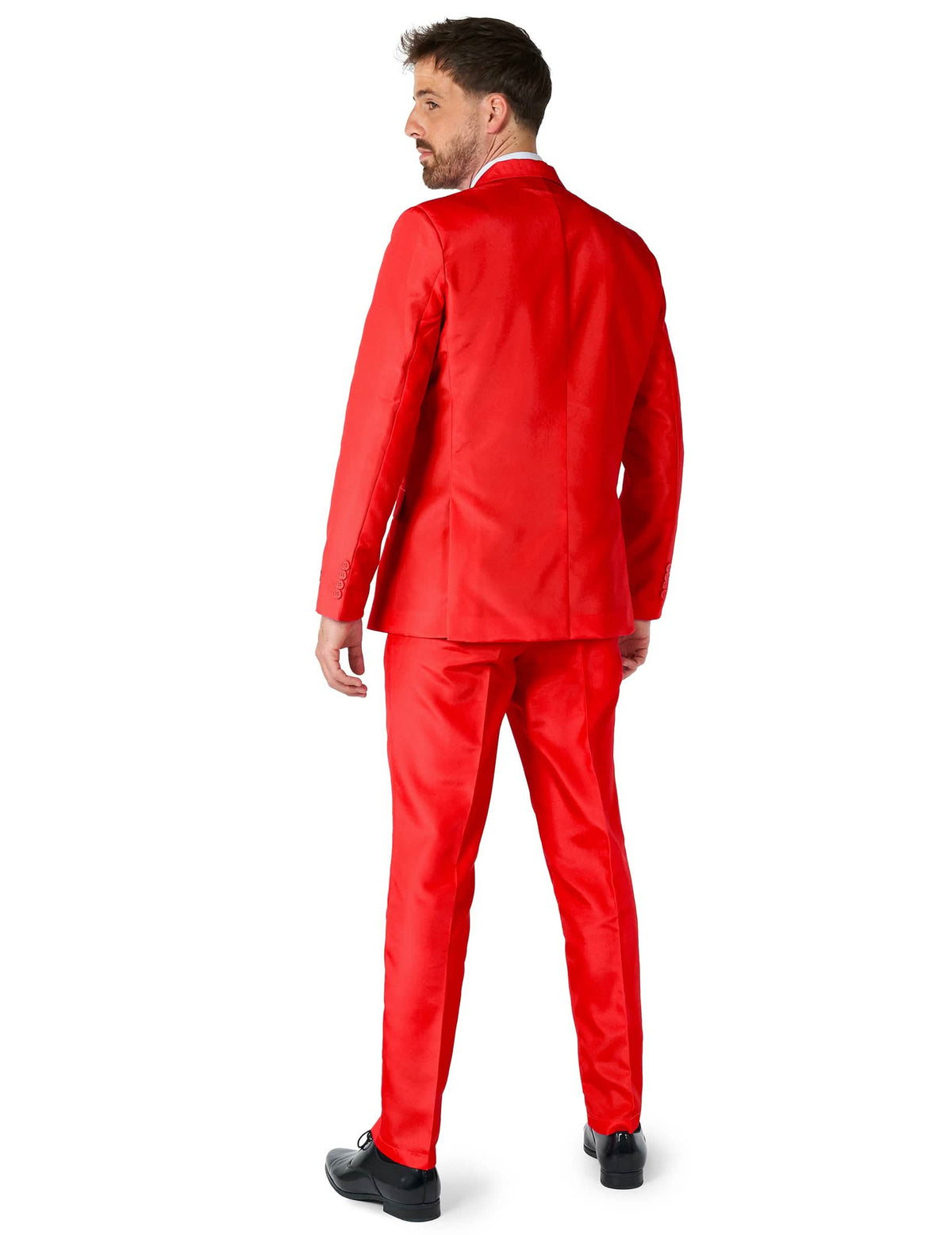 Costum roșu Mr. Solid pentru bărbați Suitmeister™