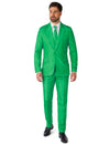 Costum Mr. Solid verde pentru bărbați Suitmeister™