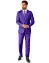 Costum Mr. Solid violet pentru bărbați Suitmeister™