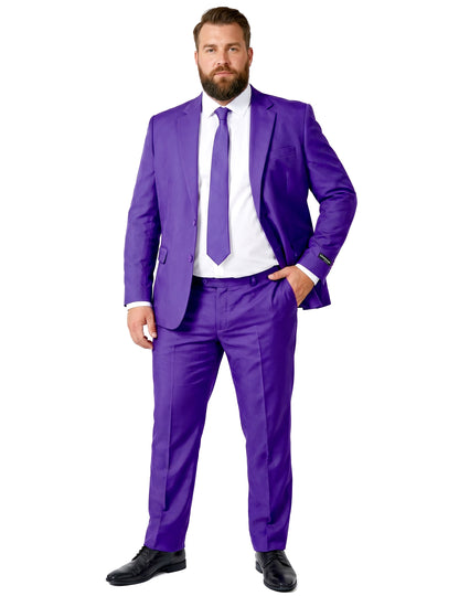 Costum Mr. Solid violet pentru bărbați Suitmeister™
