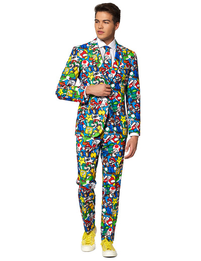 Costum pentru adulți Mr. Super Mario™ Opposuits™