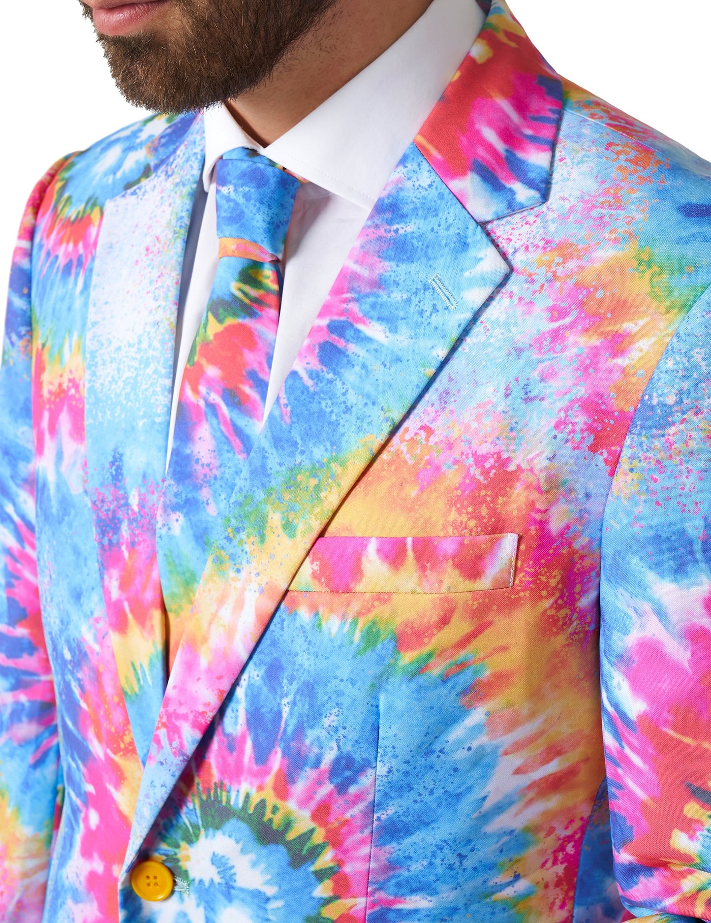 Costum de Mr. Tie-Dye pentru adult Opposuits™