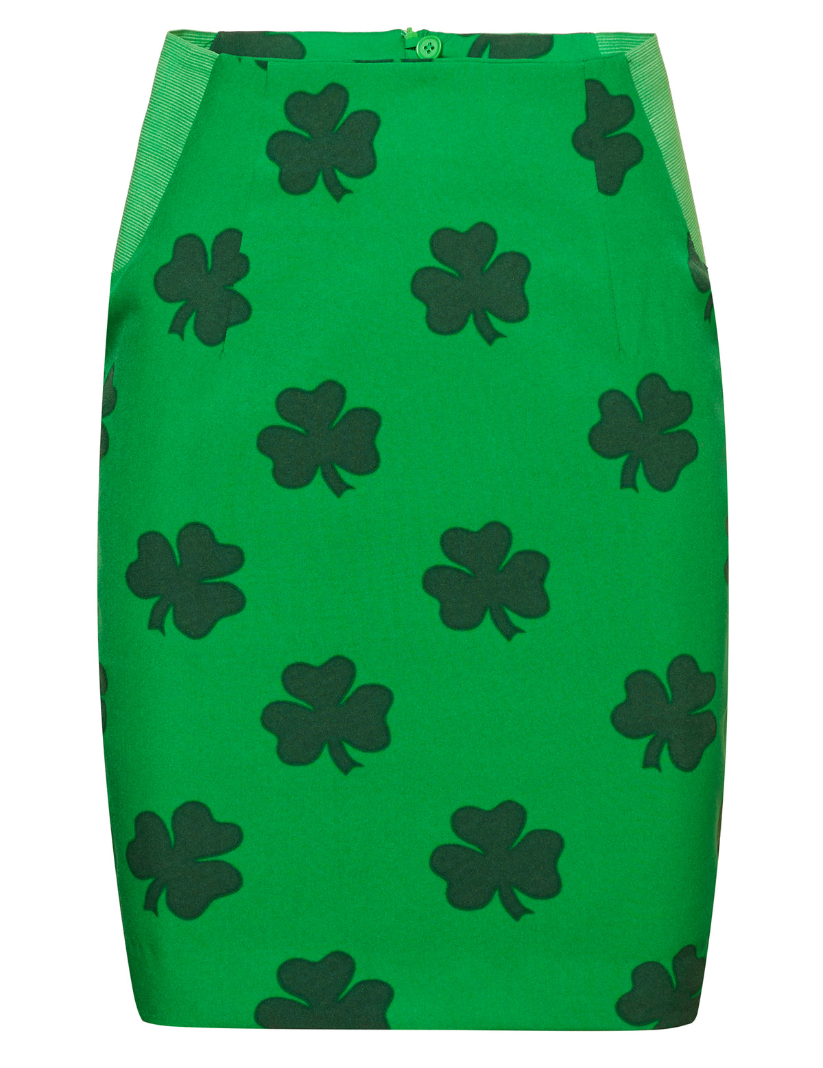 Détail de la jupe du costume Mrs. Lucky Opposuits St Patrick