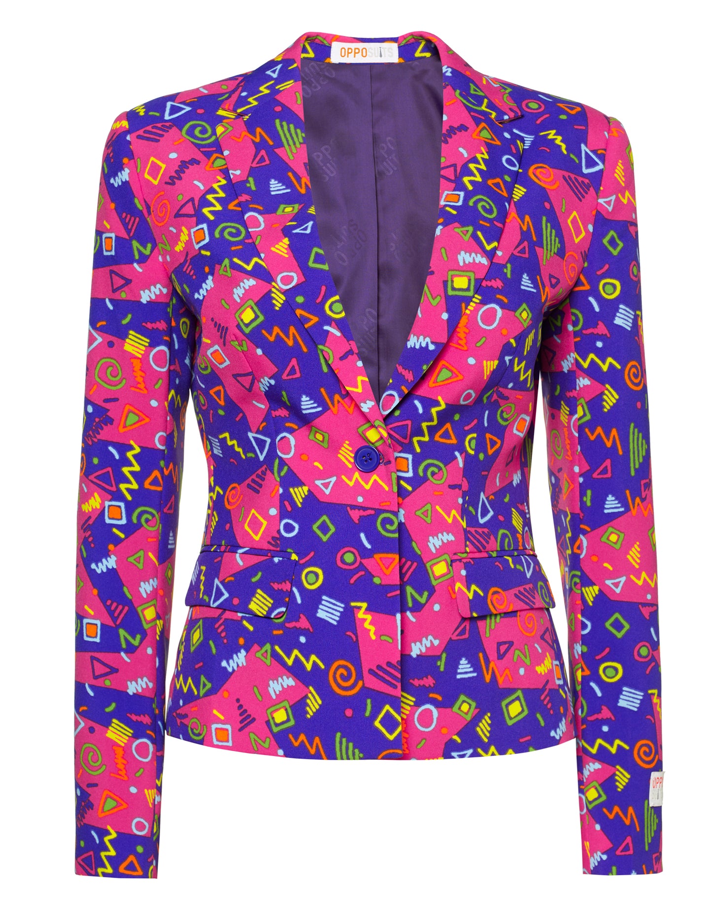 Costum doamna. Simbolul colorat femeie opusă