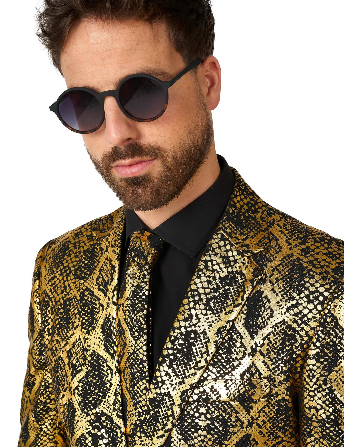 Costum de șarpe strălucitor pentru adult Opposuits™