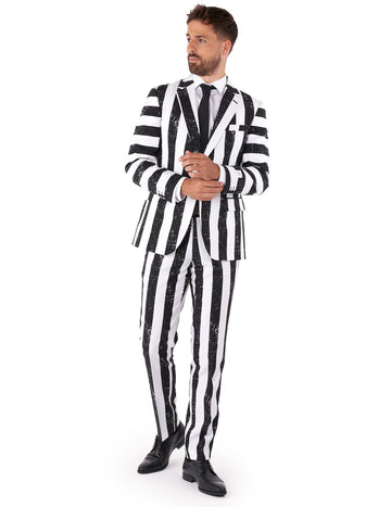Costum Beetlejuice bărbat Opposuits 
