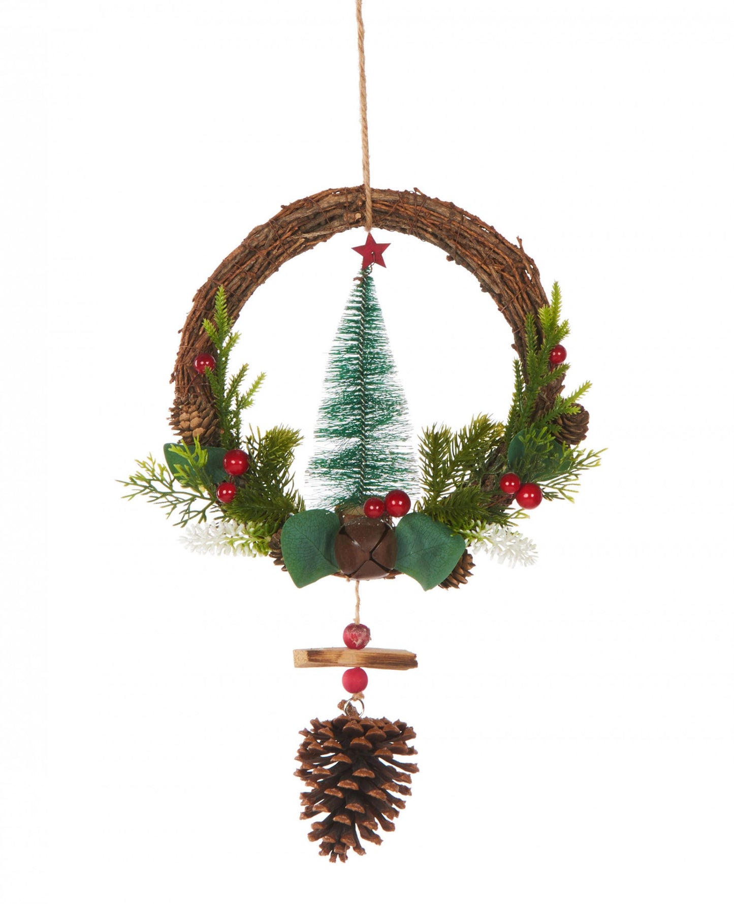 Coroniță de agățat pentru brad tradițional 39 cm 
