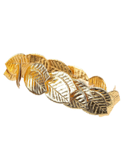 Vue de profil de la couronne de laurier pour adulte