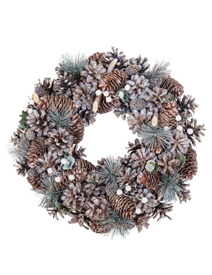Cunună de Crăciun cu Pădurea Fermecată 35 cm la elementele naturale