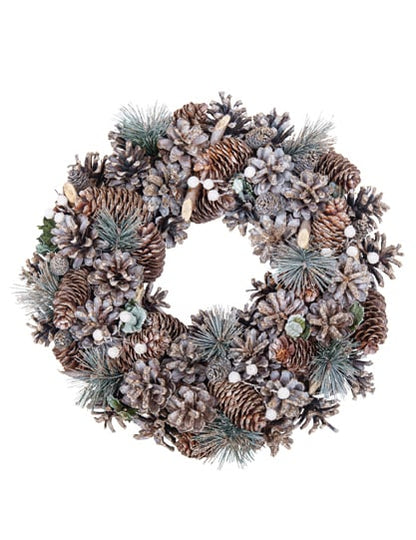 Cunună de Crăciun cu Pădurea Fermecată 35 cm la elementele naturale