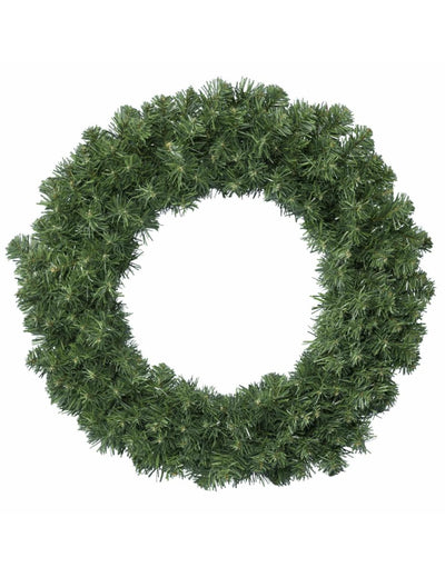 Couronne de Noël sapin pour décoration de porte verte