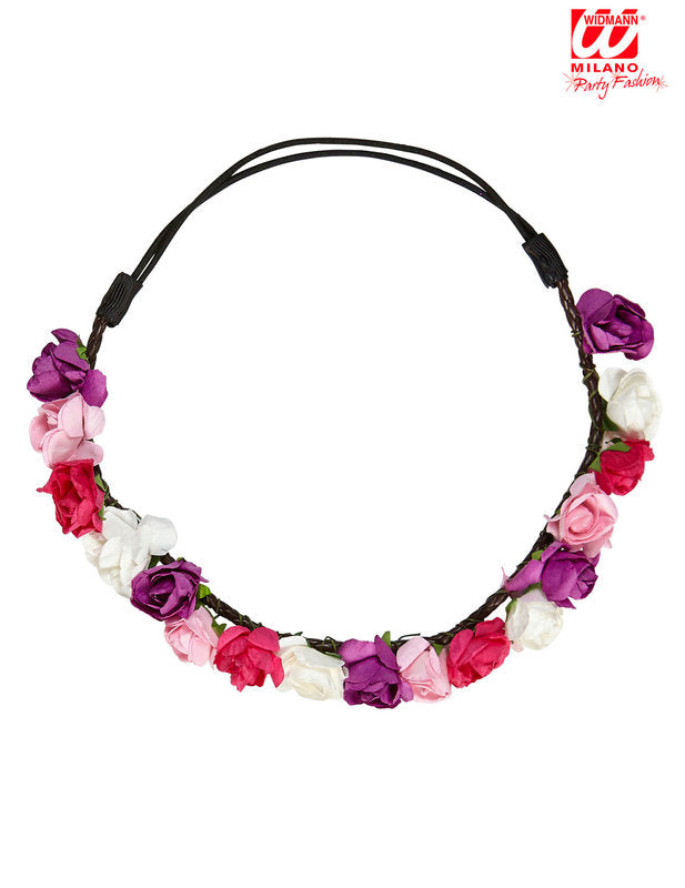 Coroana de flori pastelate pentru femei