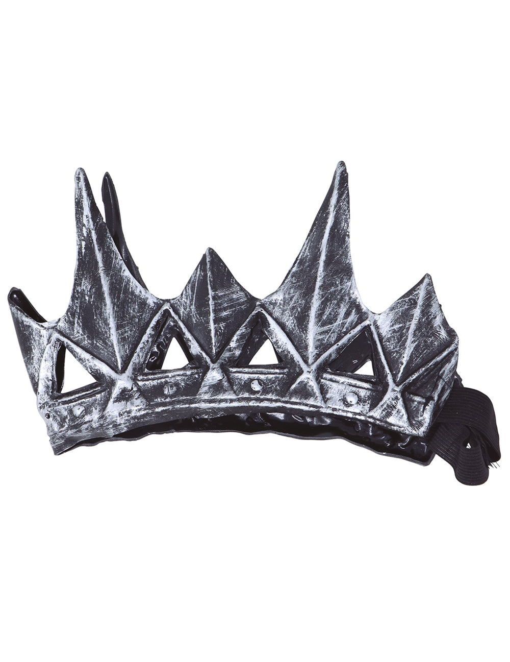 Vue de profil de la couronne de reine malveillante pour adulte