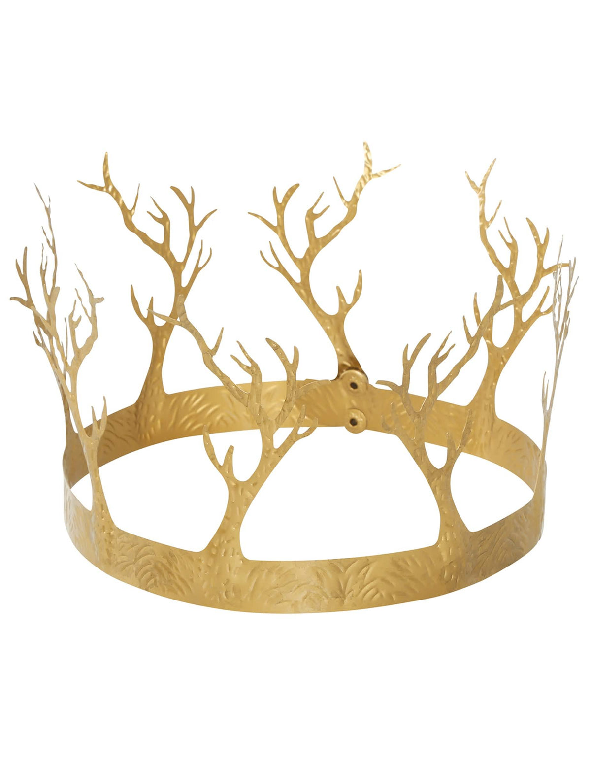 Vedere din trei sferturi a coroanei rege medieval