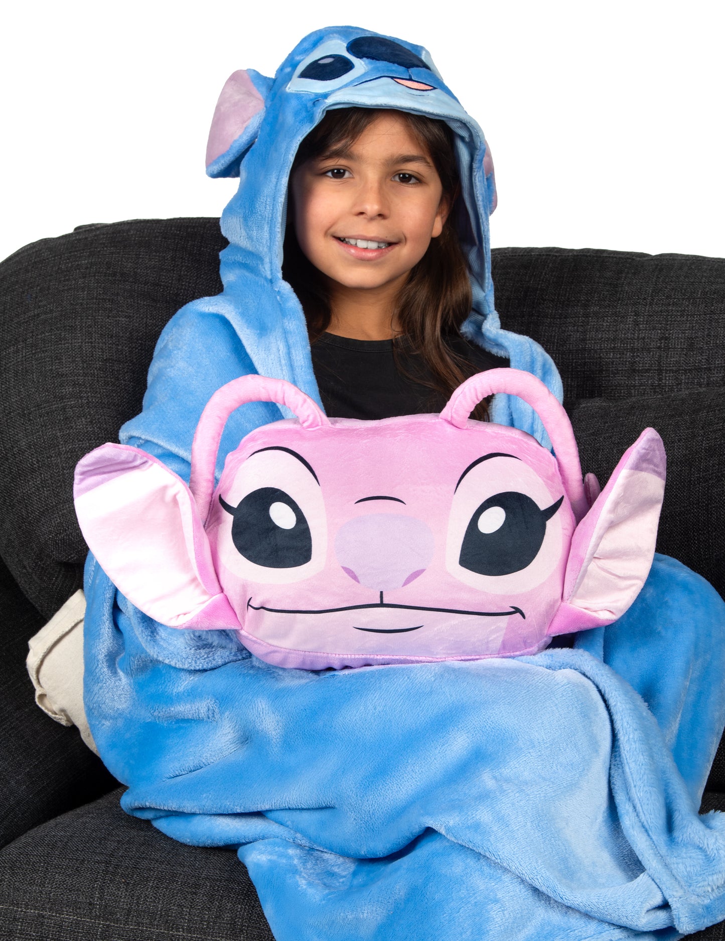 Pernă cocooning cu cap de înger Lilo & Stitch™