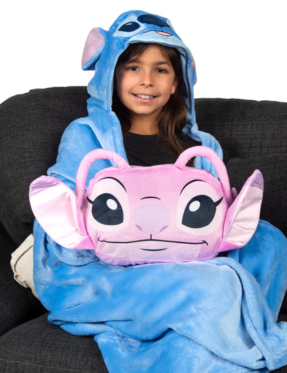 Pernă cocooning cu cap de înger Lilo & Stitch™