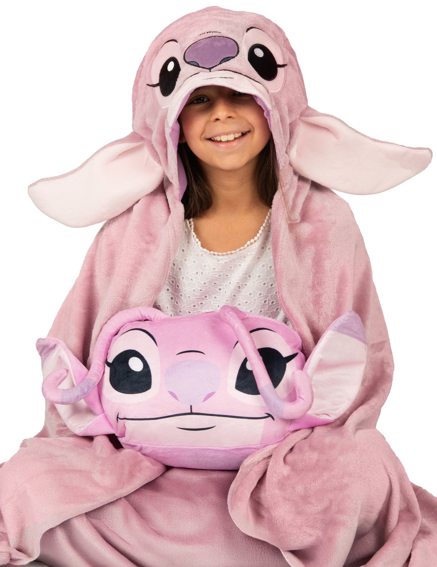 Pernă cocooning cu cap de înger Lilo & Stitch™