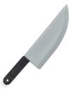 Couteau de cuisine en plastique Halloween pour adulte et enfant gris et noir