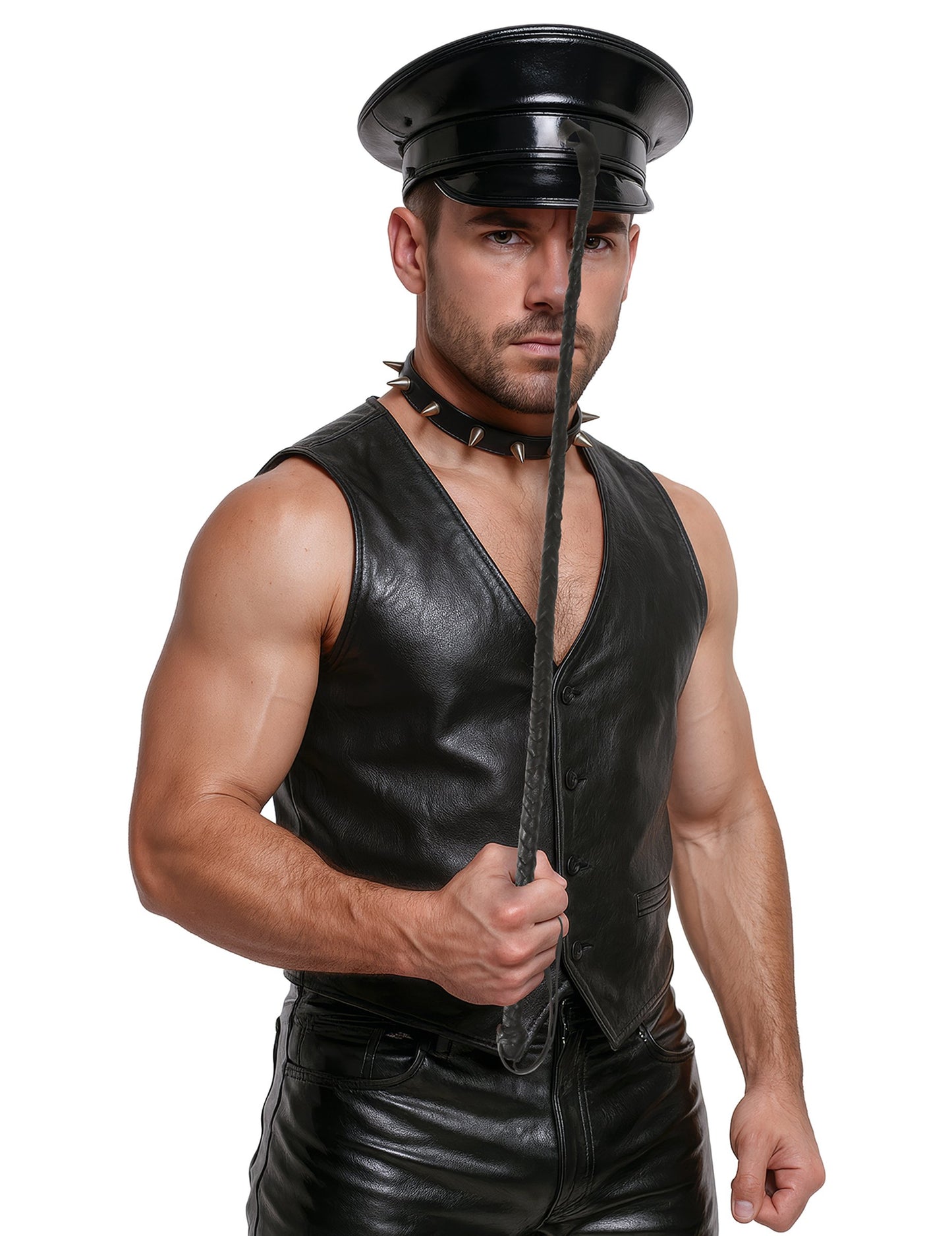 Cravache noire 60 cm