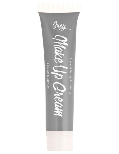 Crème de grimage Halloween pour adulte et enfant grise