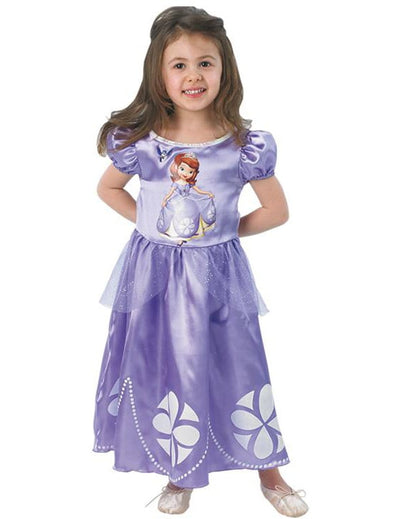 Costum clasic Prințesa Sofia Disney pentru fetițe violet