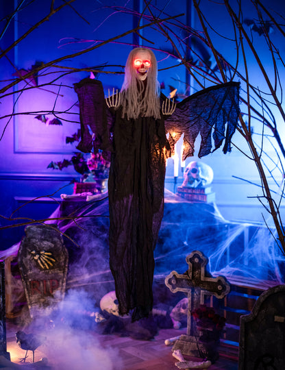 Decorare pentru a atârna Black Angel of Bright Death 110 cm
