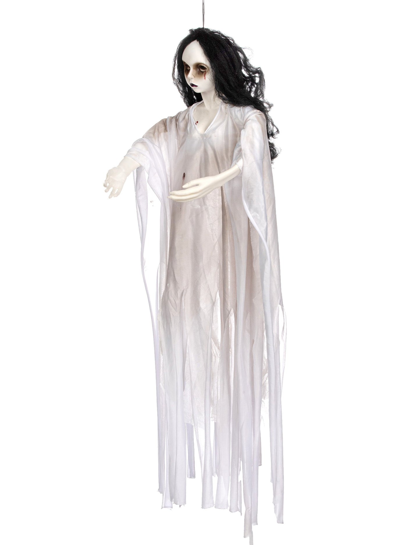 Luminous White Lady Hanging Decoration 90 cm Halloween