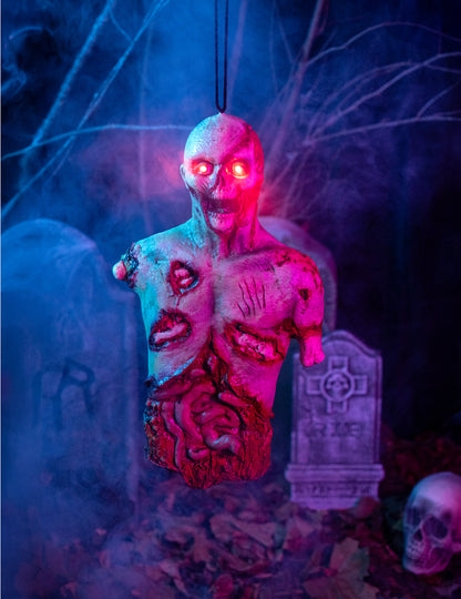 Decorare agățată luminoasă zombie