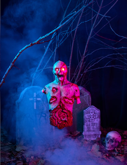 Decorare agățată luminoasă zombie