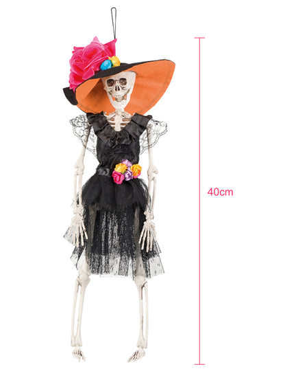 Mexican căsătorit decorare agățată 40 cm dia de los muertos