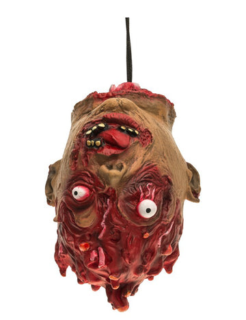 Decorația de agățare a capului Zombie 30 cm
