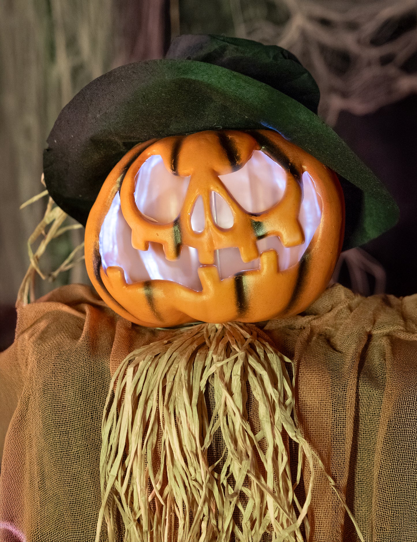 Decorare animată Evil Pumpkin 190 cm