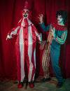 Decorațiune animată clovn malefic cu mișcări 170 cm