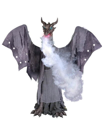Decorațiune animată dragon care scuipă foc 200 x 187 cm