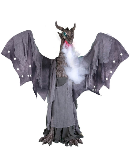 Decorațiune animată dragon care scuipă foc 200 x 187 cm