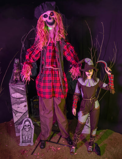 Decorațiune animată sperietoare malefică 250 cm