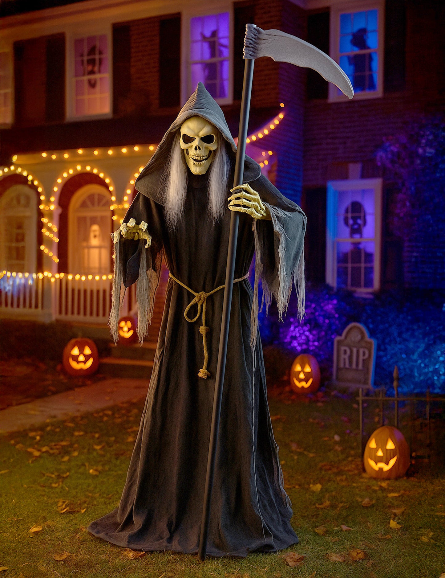 Gigantul de decorare animat Reaper 182 cm