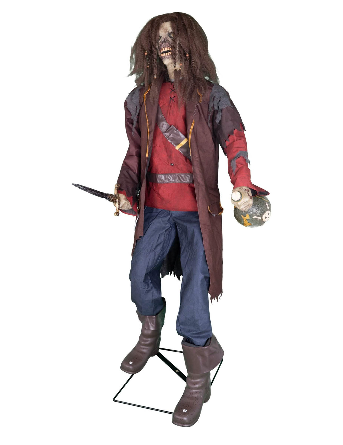 Decorațiune animată pirat, cu sunete și mișcări 183 cm