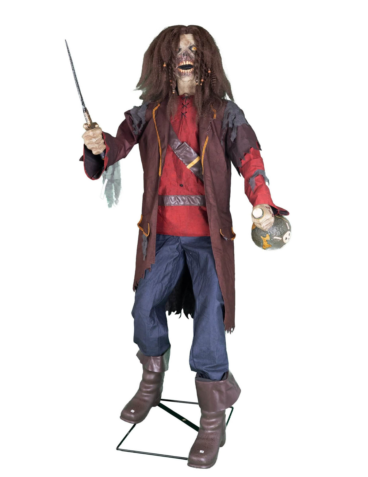 Decorațiune animată pirat, cu sunete și mișcări 183 cm