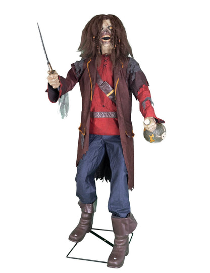 Decorațiune animată pirat, cu sunete și mișcări 183 cm