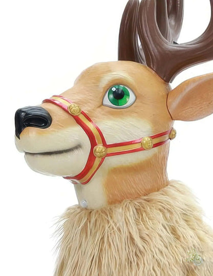 Decorațiune de Crăciun animată, Reni fantezisti, 120 cm