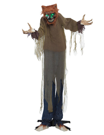 Sunet animat și decorare ușoară lup lup 160 cm