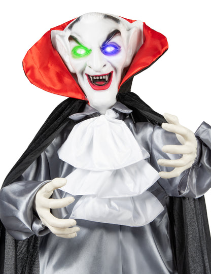 Sunet animat și decorare ușoară vampir zâmbind 165 cm