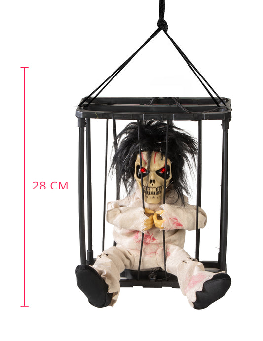 Decorațiune animată suspendată fantomă de prizonier 28 x 23 x 9,5 cm