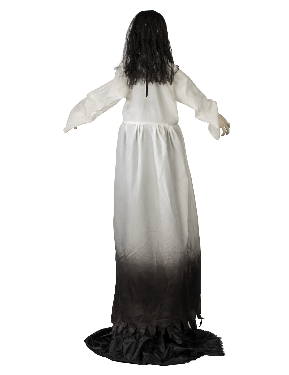 Decorațiune animată văduvă fantomatică extensibilă, cu mișcare, 190 până la 225 cm