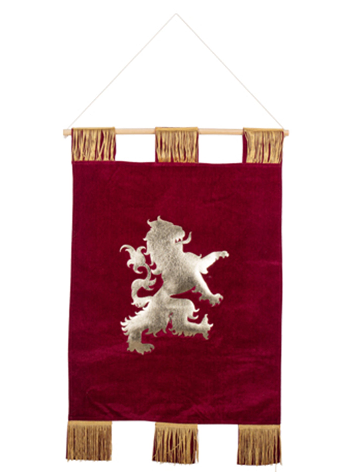 Bordeaux și armă de catifea de aur 50 x 80 cm