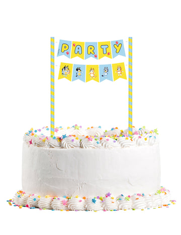 Decorarea tortului Bluey