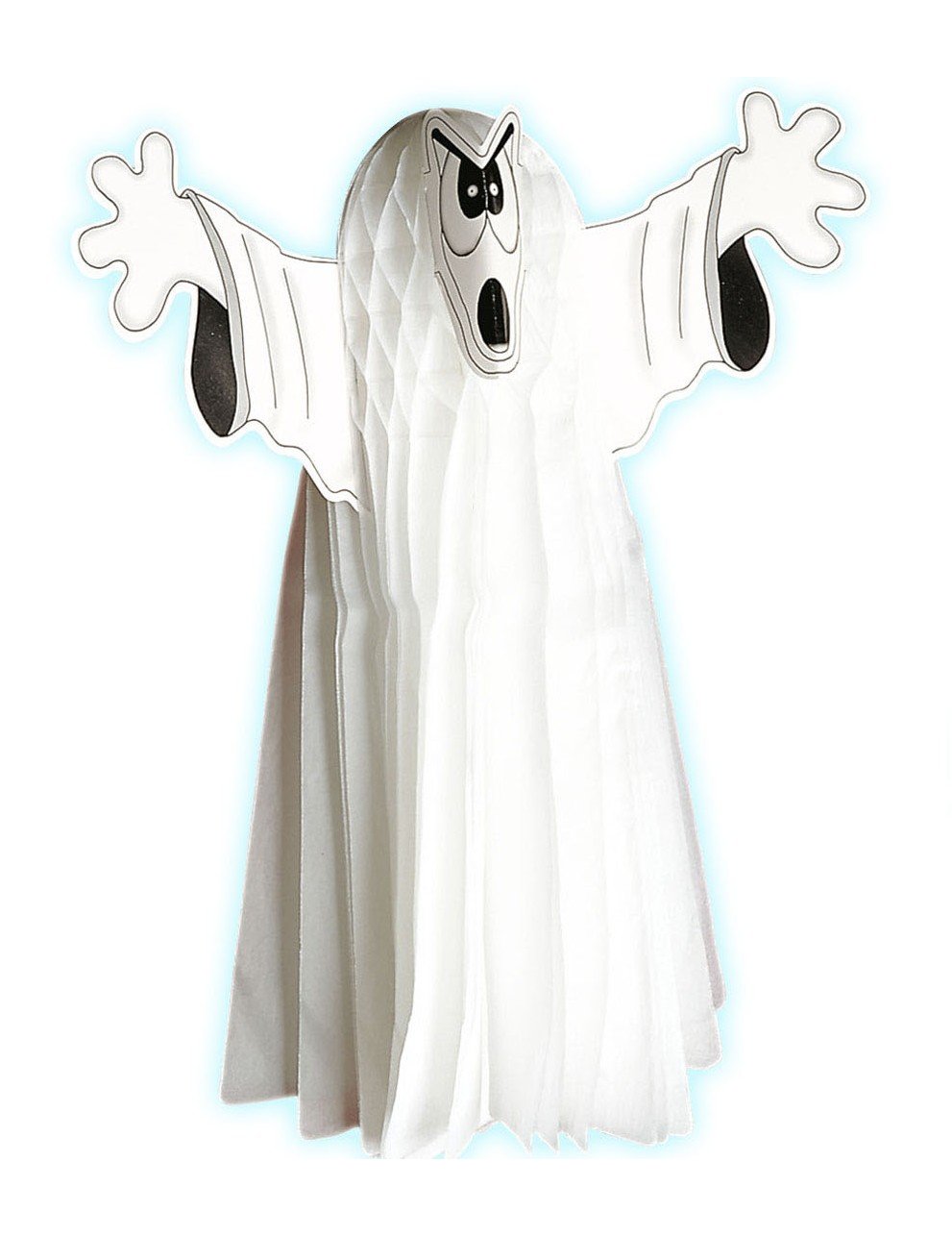 Decorare fantomă fosforescentă de 55 cm Halloween