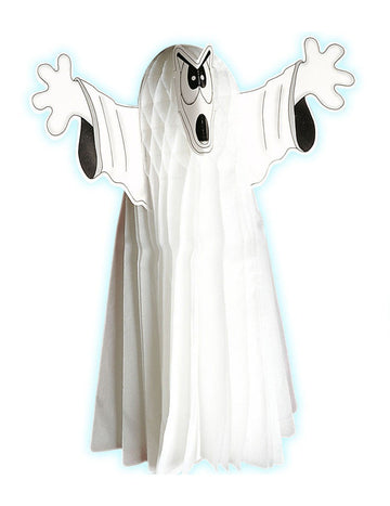 Decorare fantomă fosforescentă de 55 cm Halloween