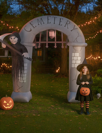 Intrarea cimitirului de decorare gonflabilă 240 cm